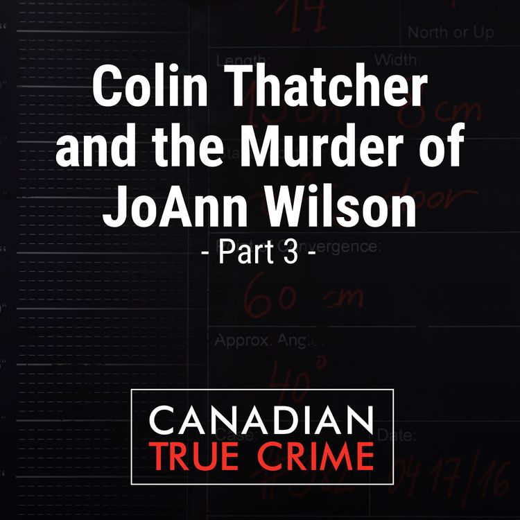 cover art for Colin Thatcher and the Murder of JoAnn Wilson [3]