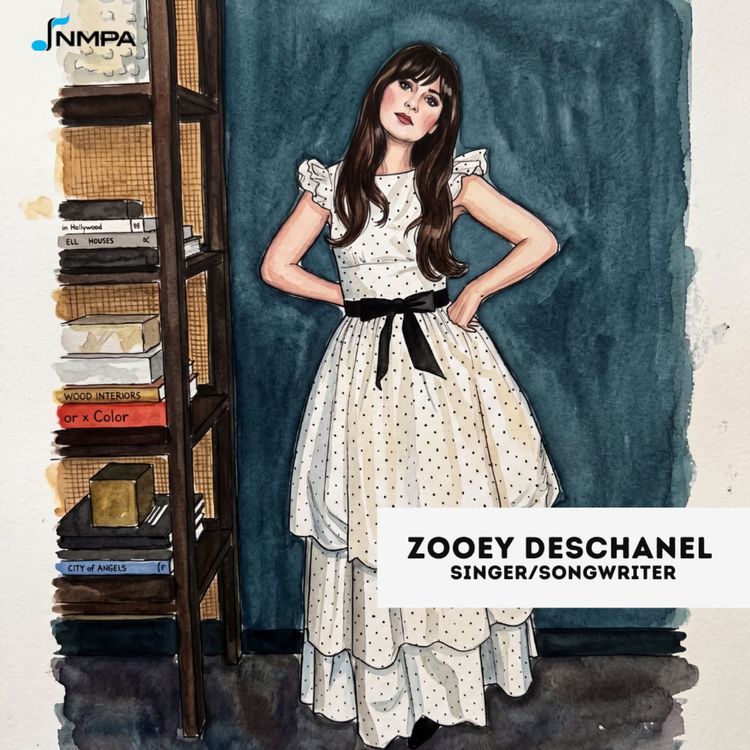 cover art for Ep. 254: Zooey Deschanel | Her Secret Identity + The Journey of She & Him