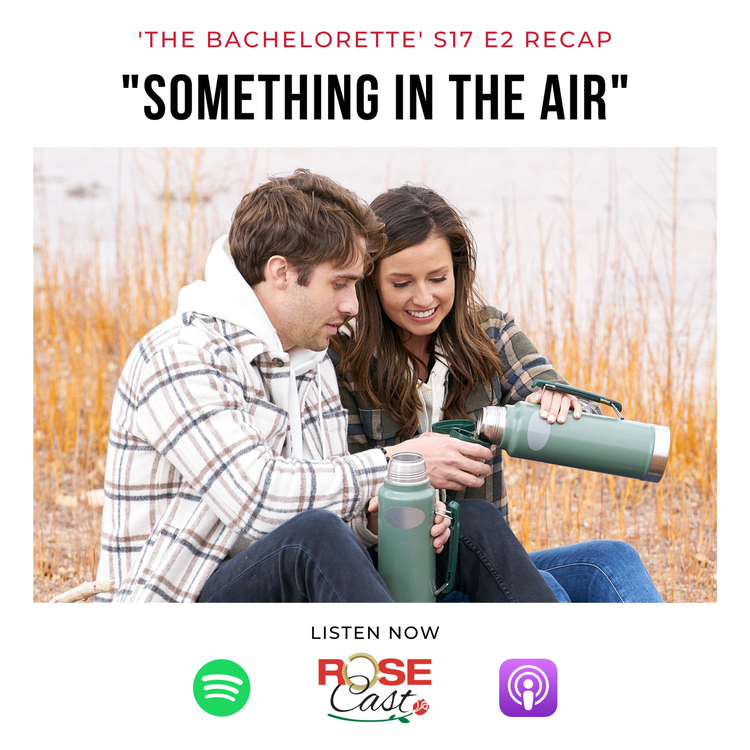 cover art for "Something In The Air" | 'The Bachelorette' S17 E2
