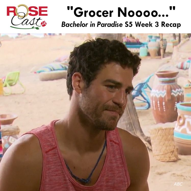 cover art for "Grocer Noooo..." | 'Bachelor In Paradise' S5 Week 3 Recap