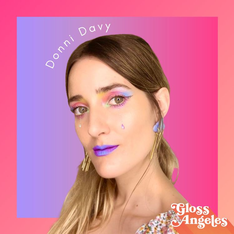 cover art for From Euphoria Makeup to Applying Pubic Hair, Donni Davy Pulls Back the Curtain on Set Life For a Makeup Artist