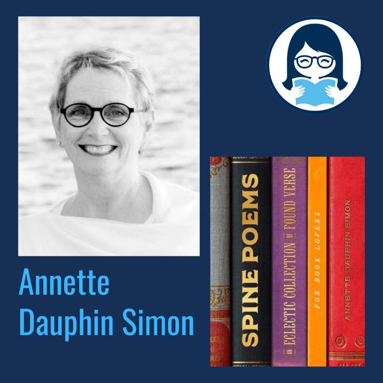 cover art for Annette Dauphin Simon, SPINE POEMS: An Eclectic Collection of Found Verse for Book Lovers