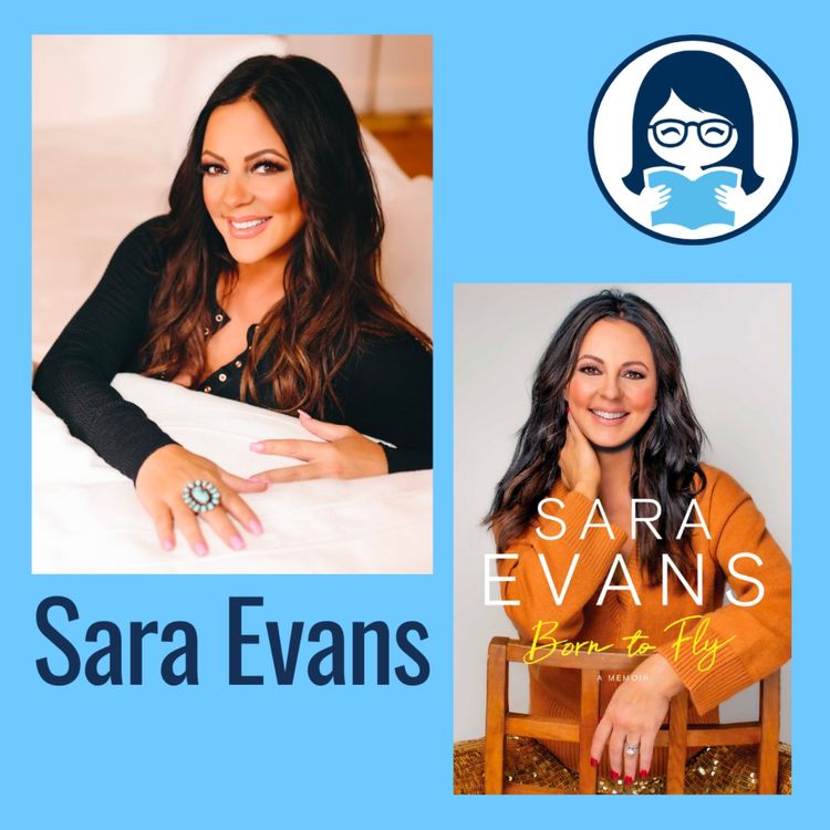cover art for Sara Evans, BORN TO FLY: A Memoir
