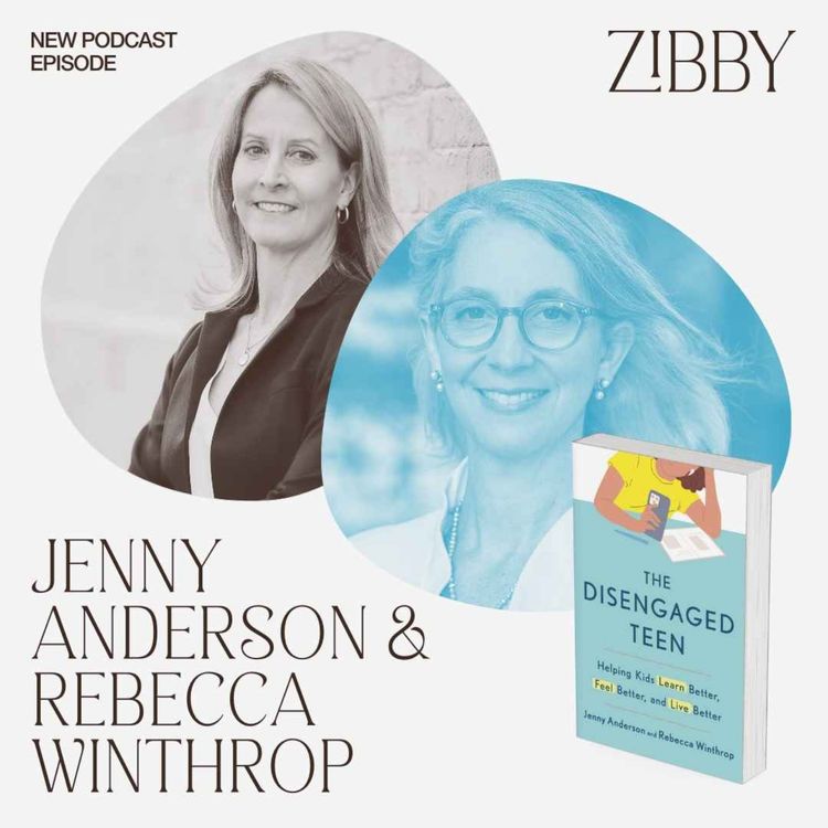 cover art for Jenny Anderson and Rebecca Winthrop, THE DISENGAGED TEEN: Helping Kids Learn Better, Feel Better, and Live Better