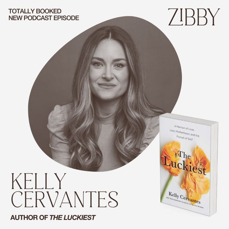cover art for Kelly Cervantes, THE LUCKIEST: A Memoir of Love, Loss, Motherhood, and the Pursuit of Self