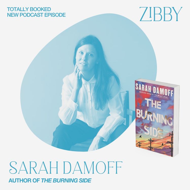 cover art for Sarah Damoff, The Burning Side