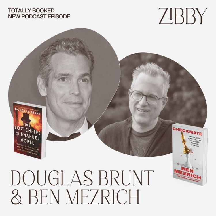 cover art for Douglas Brunt, The Lost Empire of Emanuel Nobel + Ben Mezrich, CHECKMATE