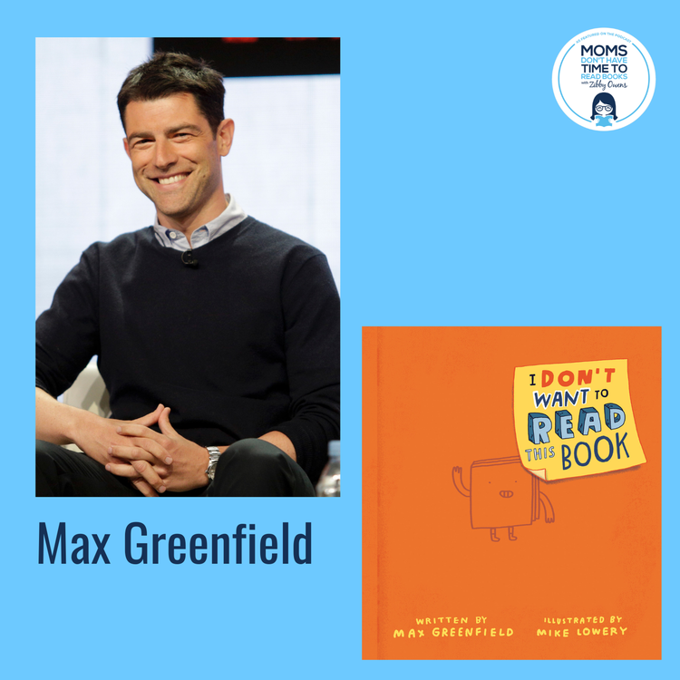 cover art for Max Greenfield, I DON'T WANT TO READ THIS BOOK