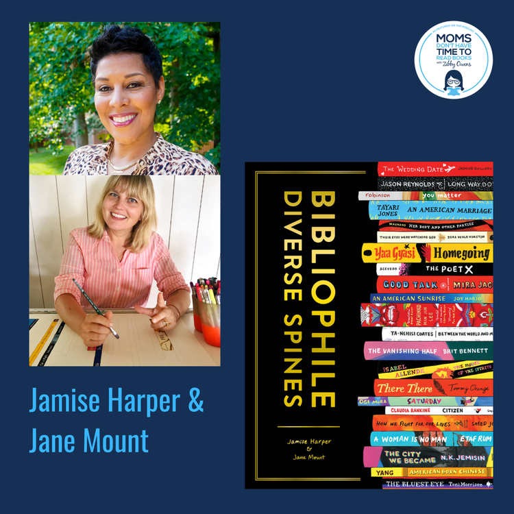 cover art for Jamise Harper and Jane Mount, BIBLIOPHILE: Diverse Spines