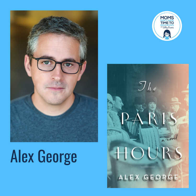 cover art for Alex George, THE PARIS HOURS: A Novel