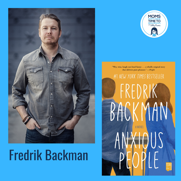 cover art for Fredrik Backman, ANXIOUS PEOPLE: A Novel