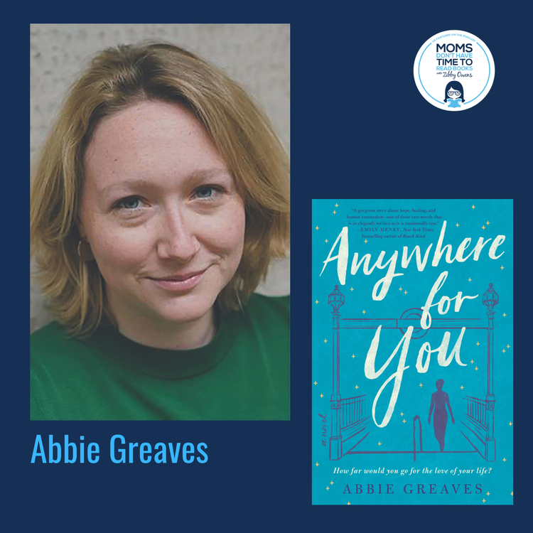 cover art for Abbie Greaves, ANYWHERE FOR YOU: A Novel