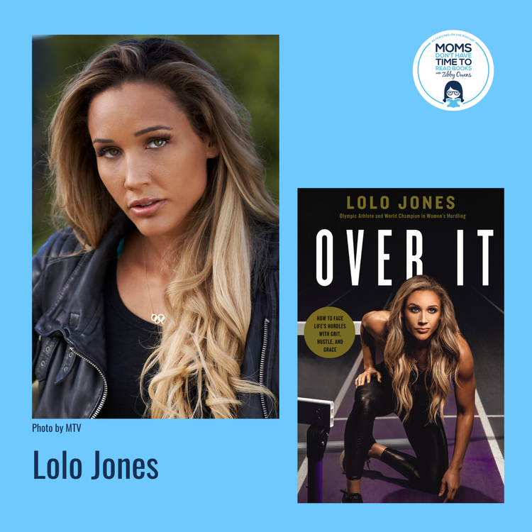 cover art for Lolo Jones, OVER IT: How to Face Life’s Hurdles with Grit, Hustle, and Grace