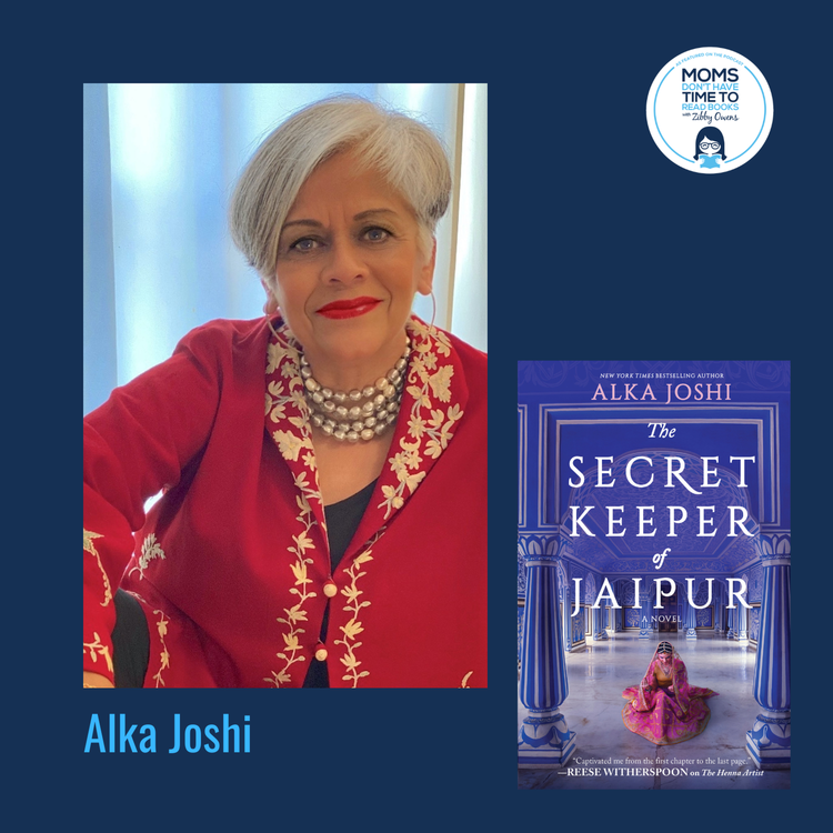 cover art for Alka Joshi, THE SECRET KEEPER OF JAIPUR: A Novel