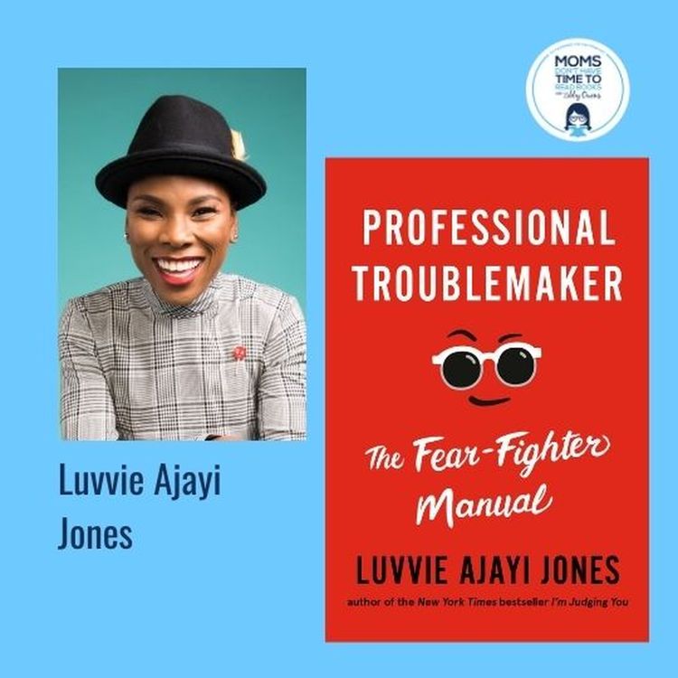 cover art for Luvvie Ajayi Jones, PROFESSIONAL TROUBLEMAKER