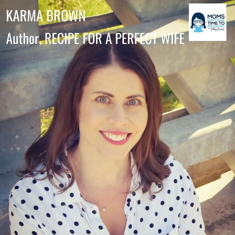 cover art for Karma Brown, RECIPE FOR A PERFECT WIFE
