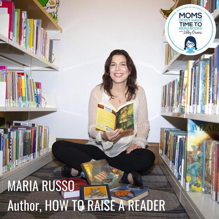 cover art for Maria Russo, HOW TO RAISE A READER