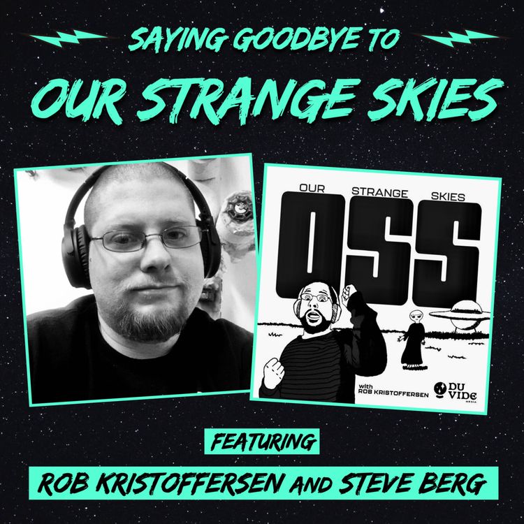 cover art for Saying Goodbye to Our Strange Skies