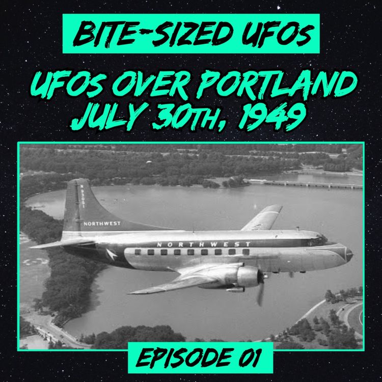 cover art for Bite-Sized UFOs | UFOs over Portland