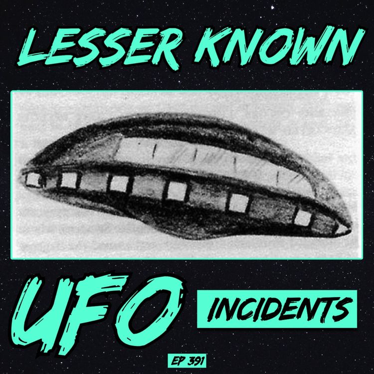 cover art for Lesser Known UFO Incidents