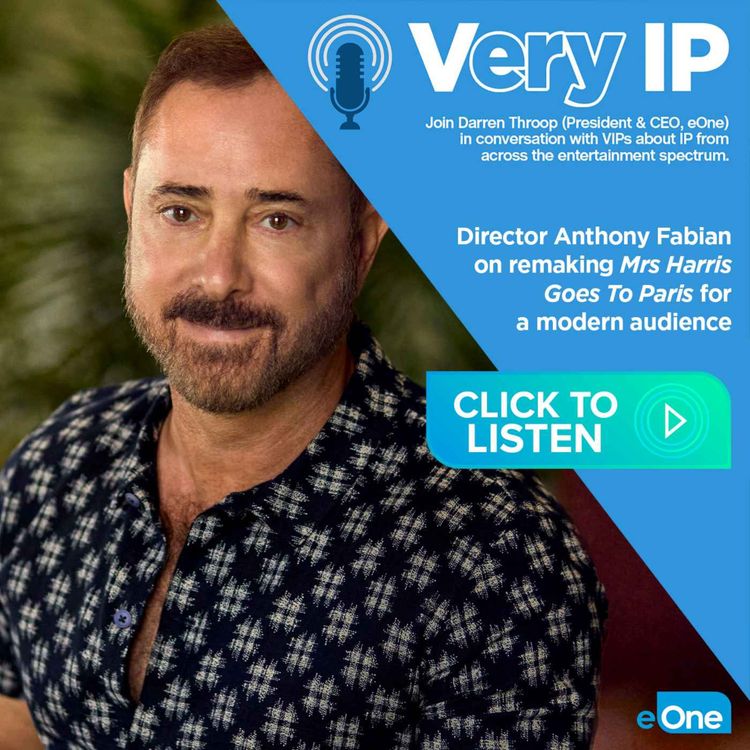 cover art for Anthony Fabian on re-making Mrs. Harris Goes to Paris