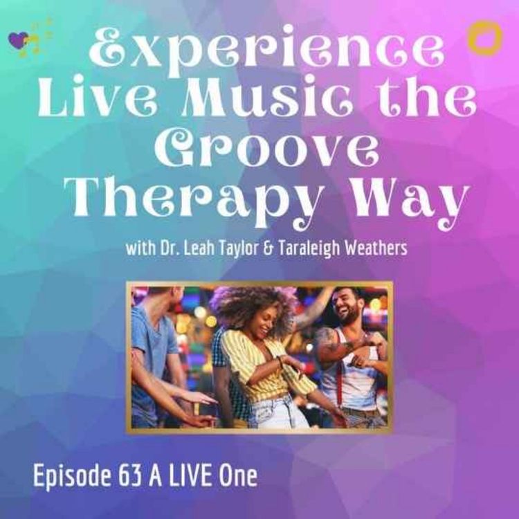 cover art for Episode 63: What it Means to do a Show the Groove Therapy Way