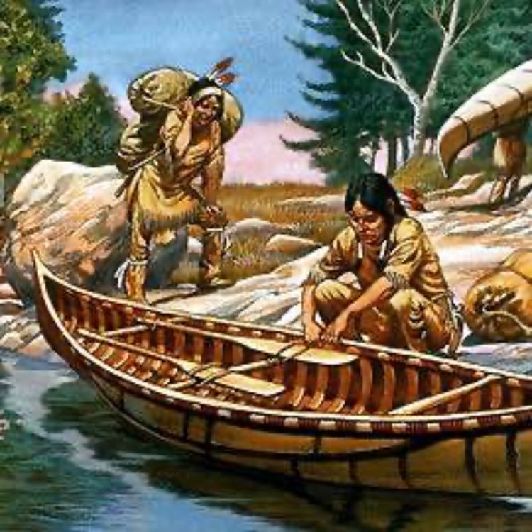 cover art for S8E4 A 17th Century River of Change - The Innu and the Algonquin along the St. Lawrence River