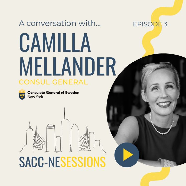 cover art for Camilla Mellander, Consul General at the General Consulate of Sweden New York