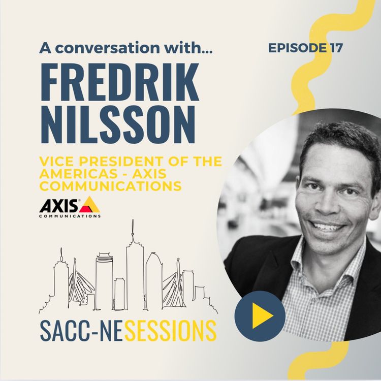 cover art for Fredrik Nilsson, Vice President of the Americas at Axis Communications 