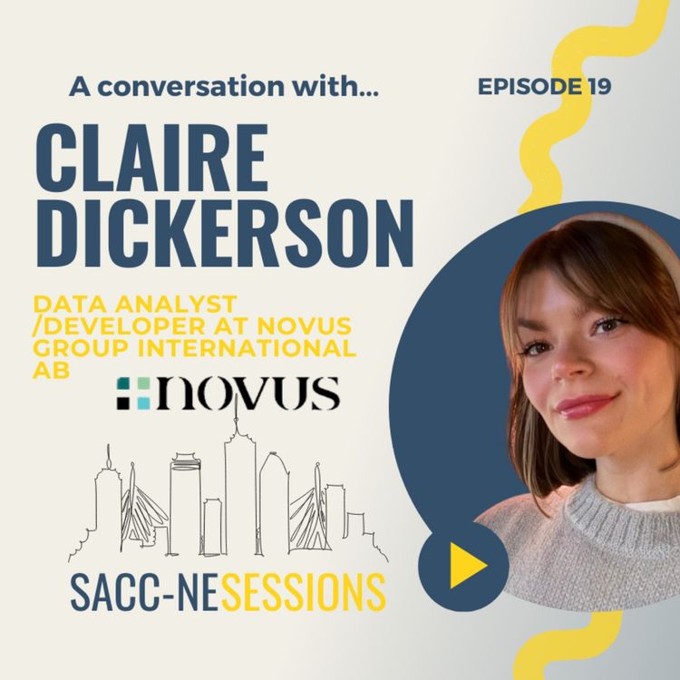 cover art for Claire Dickerson, Data Analyst/Developer at Novus Group International AB