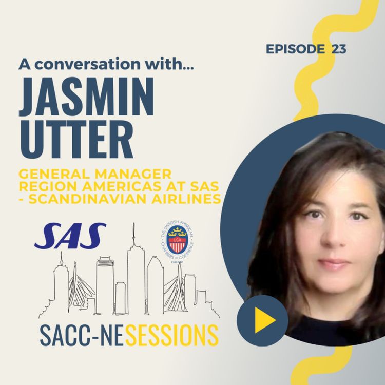 cover art for Jasmin Utter, General Manager Region Americas at SAS – Scandinavian Airlines