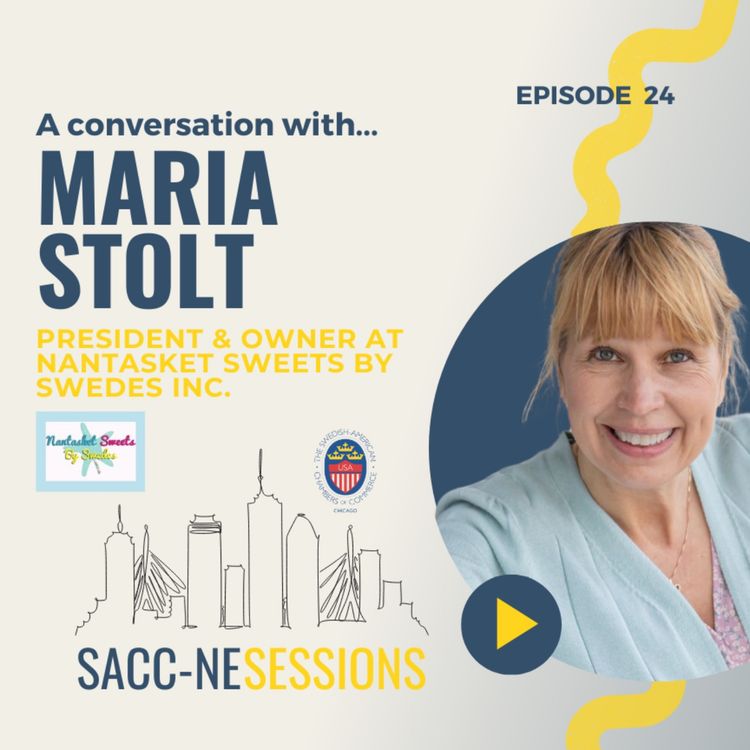 cover art for Maria Stolt, President and Owner – Nantasket Sweets by Swedes INC.