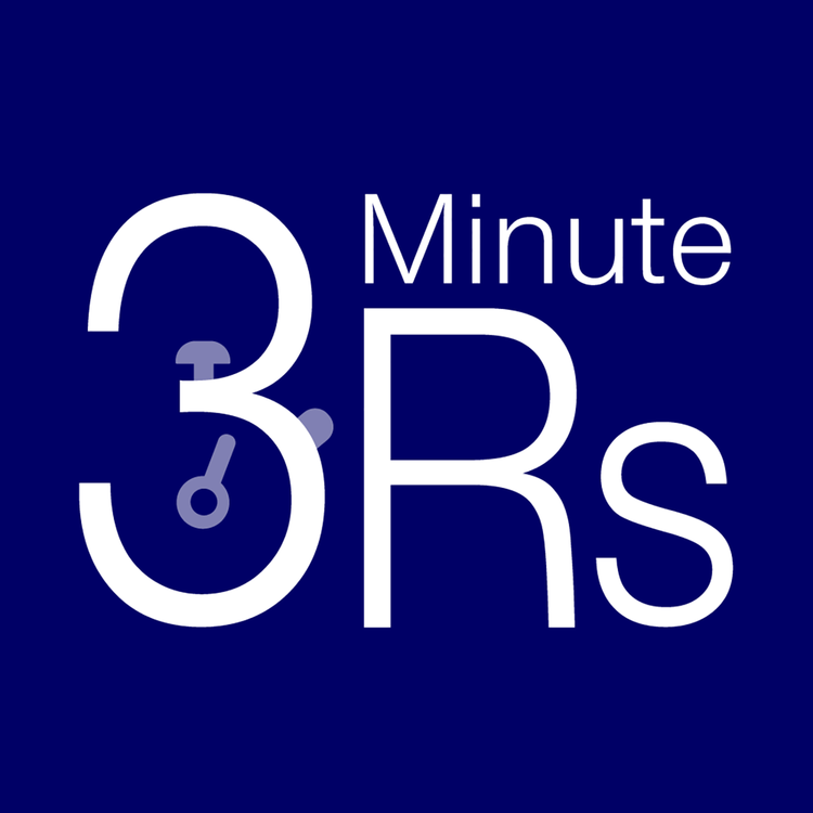 cover art for 3 Minute 3Rs July 2021