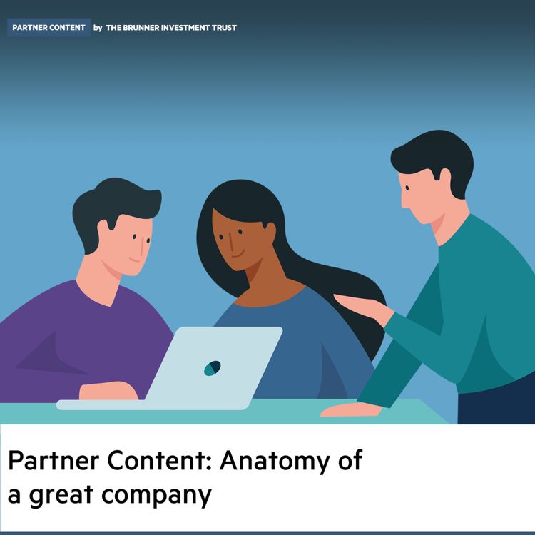 cover art for Partner Content: Anatomy of a great company
