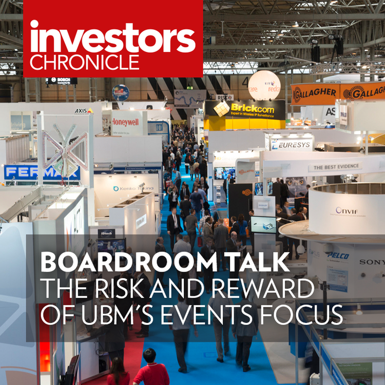 cover art for Boardroom Talk: The risk and reward of UBM's events focus