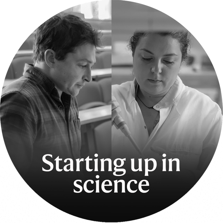 cover art for Starting up in science: Episode 1