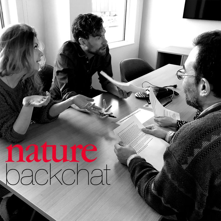 cover art for Backchat February 2018: Luck, debate, and the quantum internet