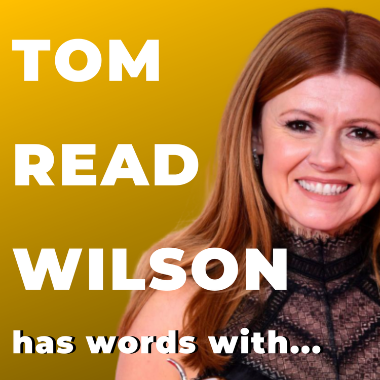 cover art for Tom Read Wilson has words with Sian Gibson
