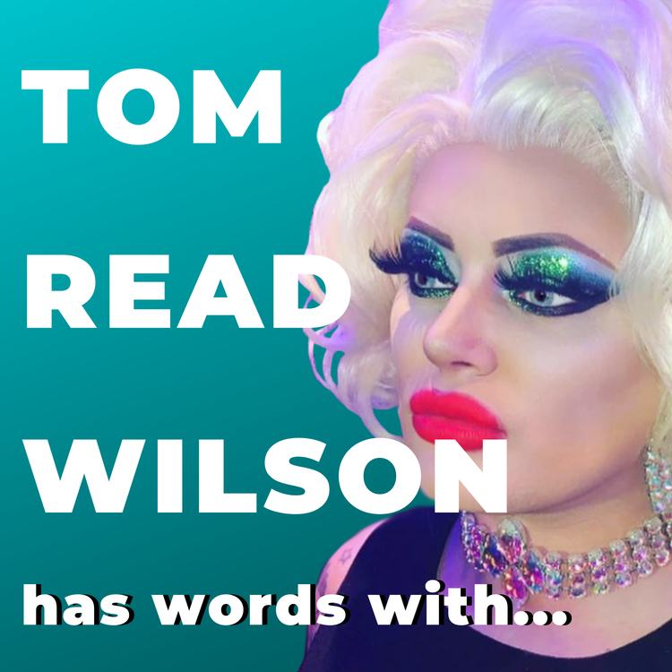 cover art for Tom Read Wilson has words with Baga Chipz