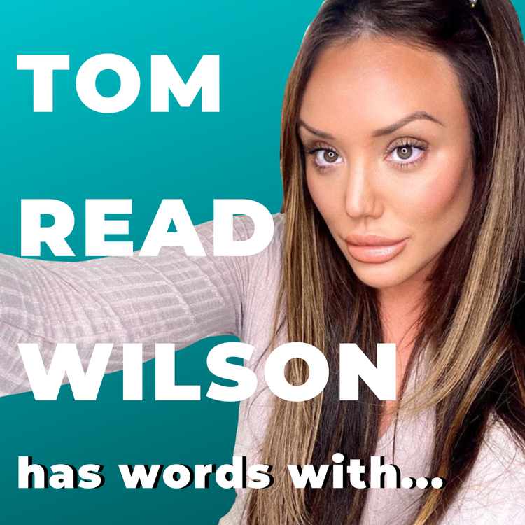 cover art for Tom Read Wilson has words with Charlotte Crosby