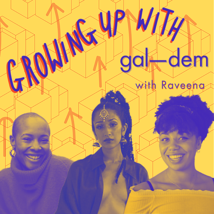 cover art for Raveena on growth in and out of relationships