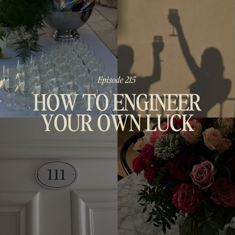 cover art for How to engineer your own luck (and the exercise I do every single year to do it)