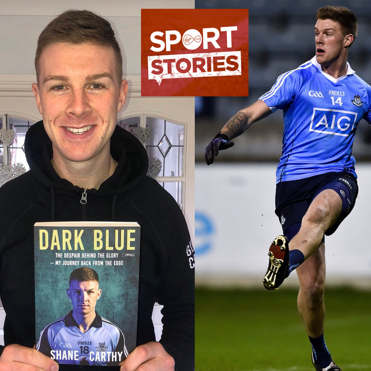 cover art for Sport Stories | Shane Carthy | Dark Blue