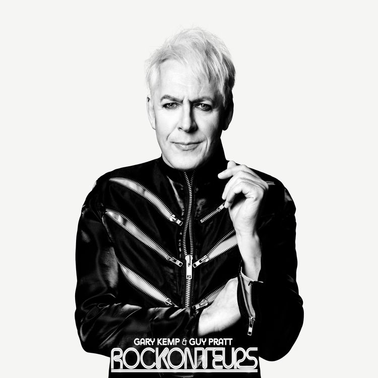 cover art for Duran Duran's Nick Rhodes on the Rockonteurs podcast with Gary Kemp and Guy Pratt