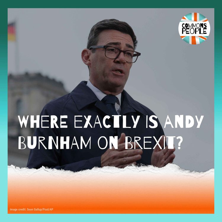 cover art for Where exactly IS Andy Burnham on Brexit?