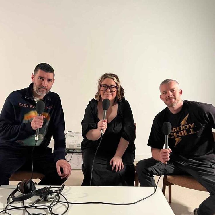 cover art for Susie Hall & Russell Tovey (David Robilliard live episode at TKE Studios)