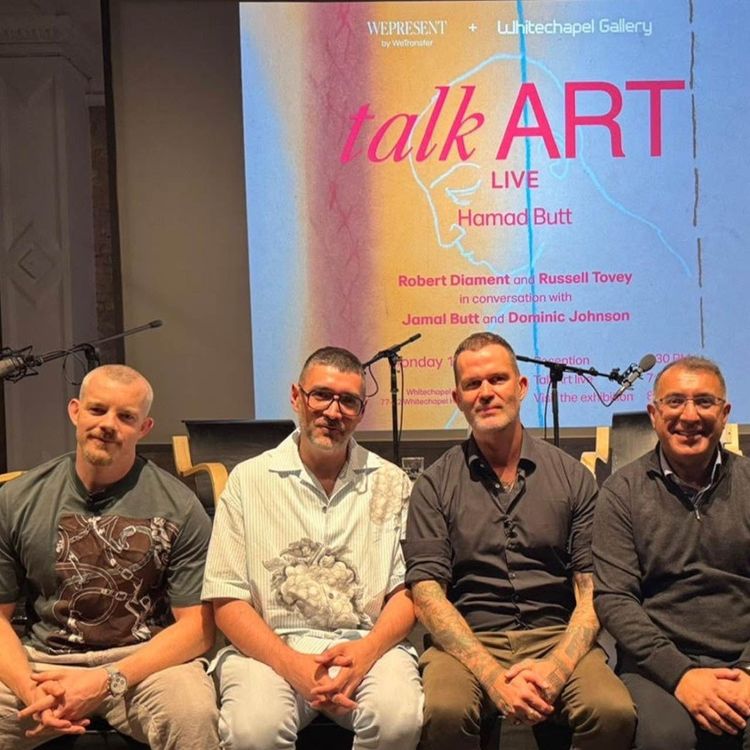 cover art for Dominic Johnson & Jamal Butt on Hamad Butt (presented by Whitechapel Gallery and WePresent)