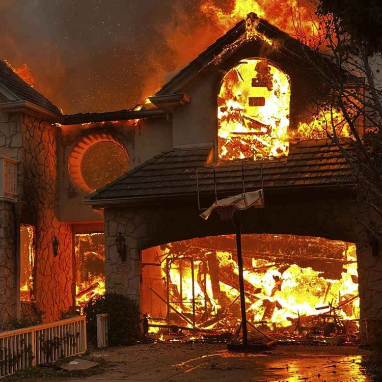 cover art for Climate scientist on winds fuelling California wildfires