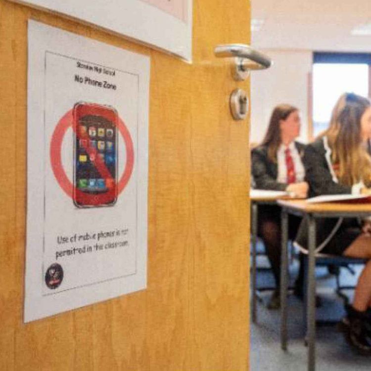 cover art for Should more schools ban smartphones?