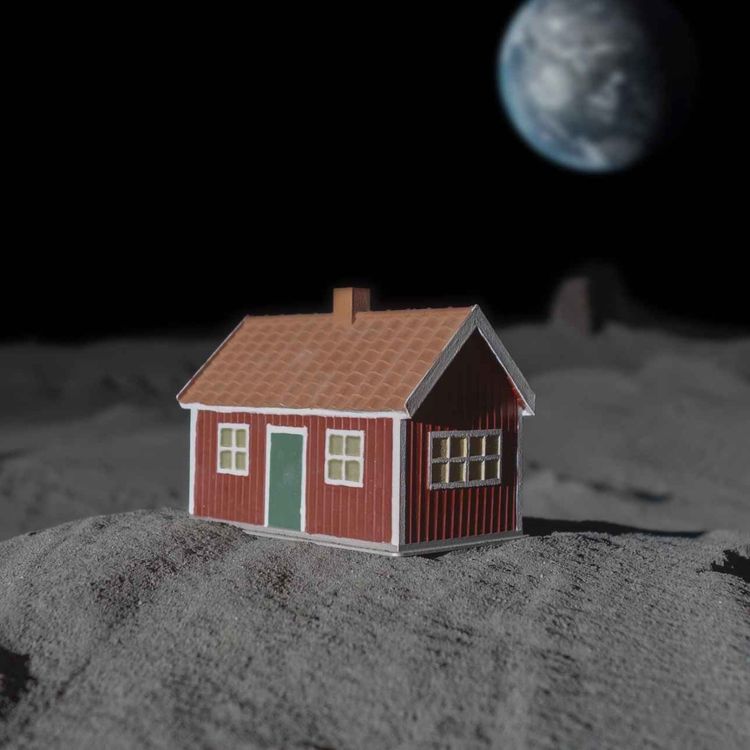 cover art for Makers of MoonHouse on their epic space mission